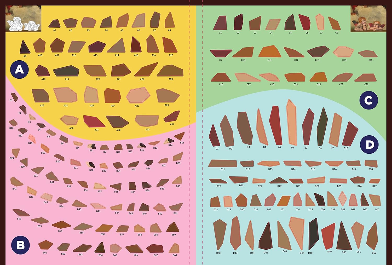 Paint By Sticker - Works of Art