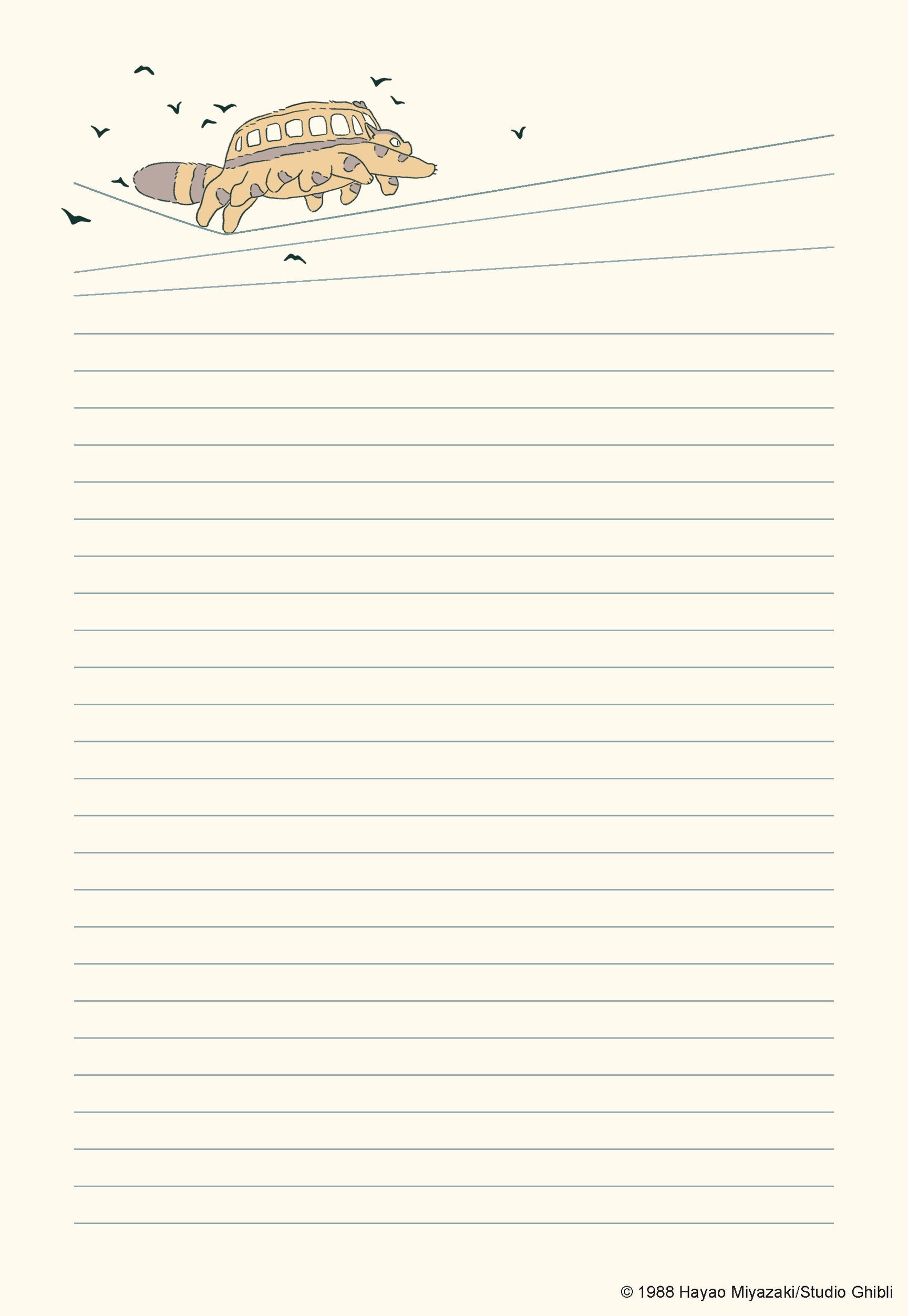 Studio Ghibli My Neighbor Totoro Stationery Set