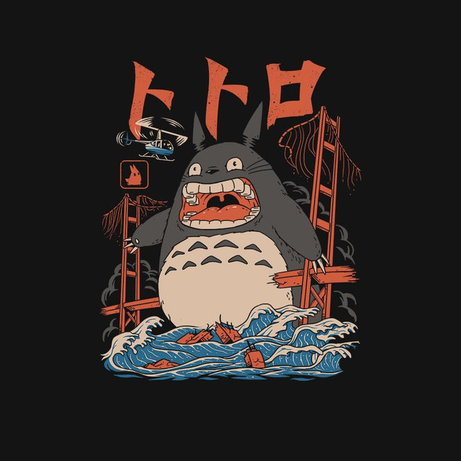 T-Shirt - My Neighbor and the Golden Gate Bridge - Black