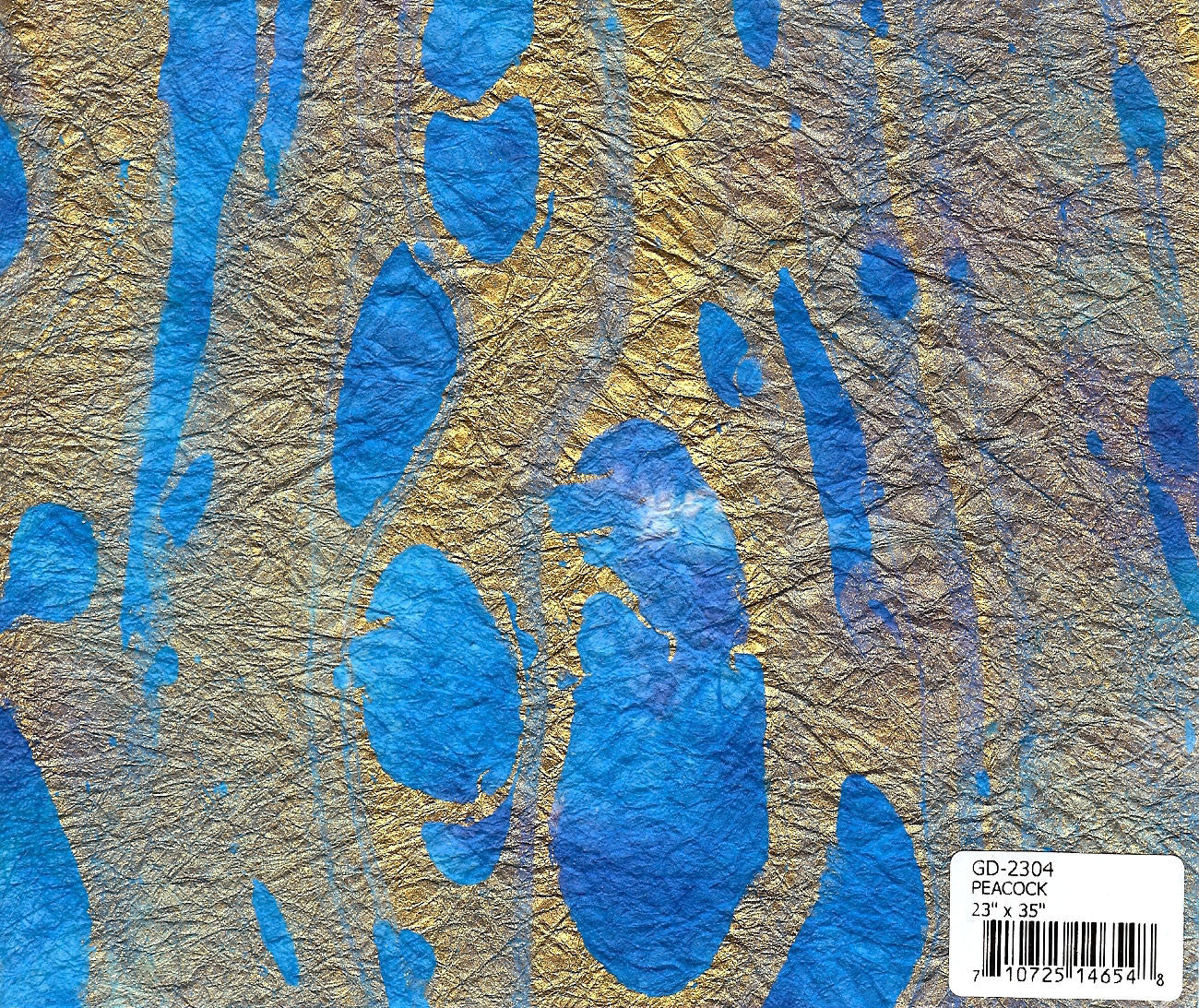 Marbled Momigami - Peacock