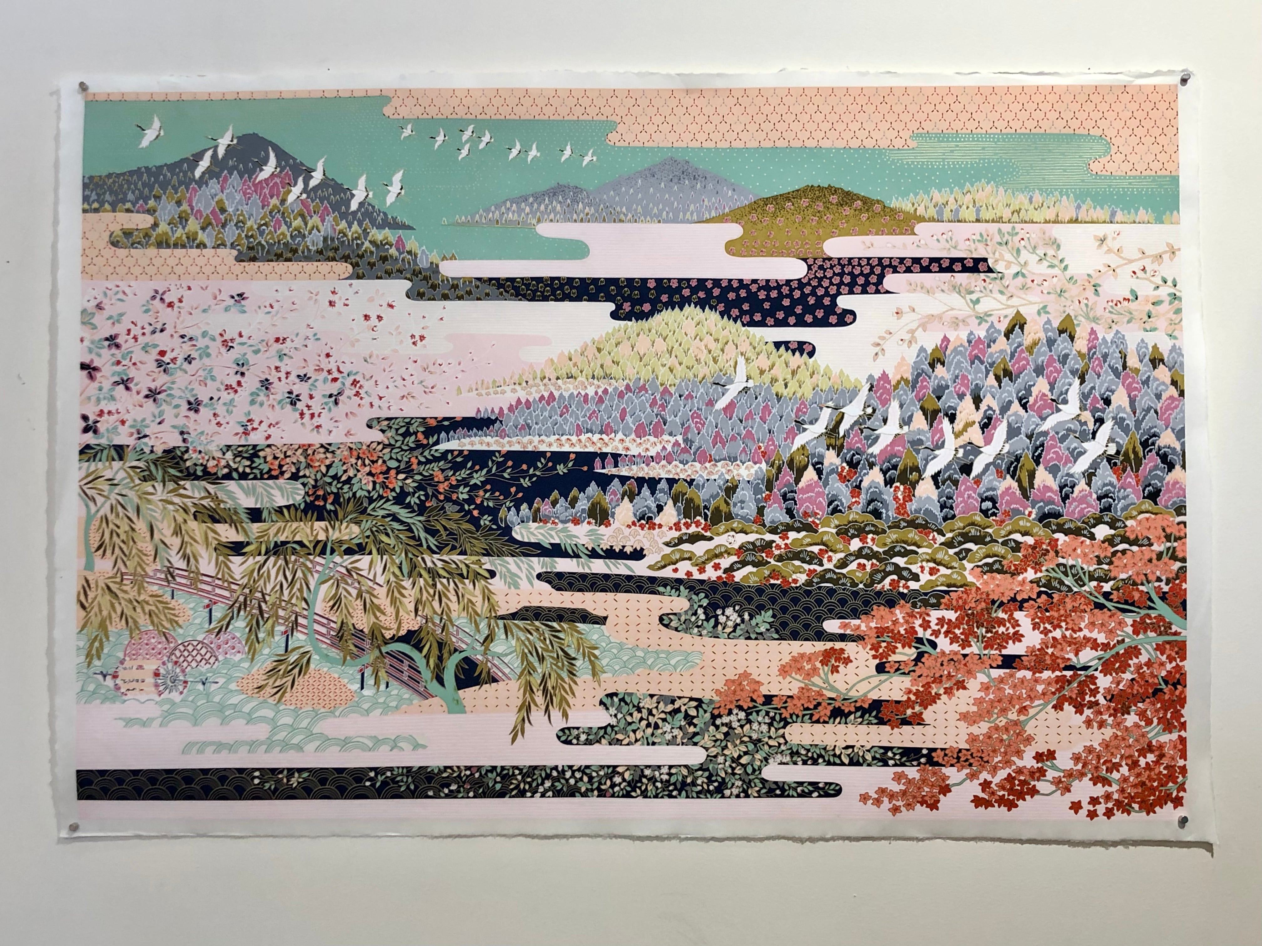 Kacho (Flower/Bird) Print