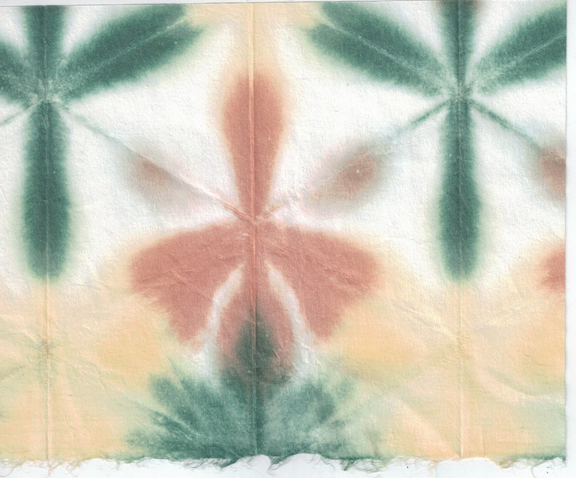 Itajime Shibori Flower