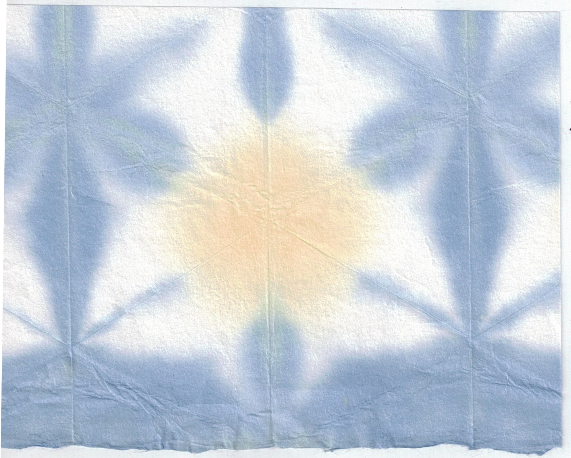 Itajime Shibori Flower