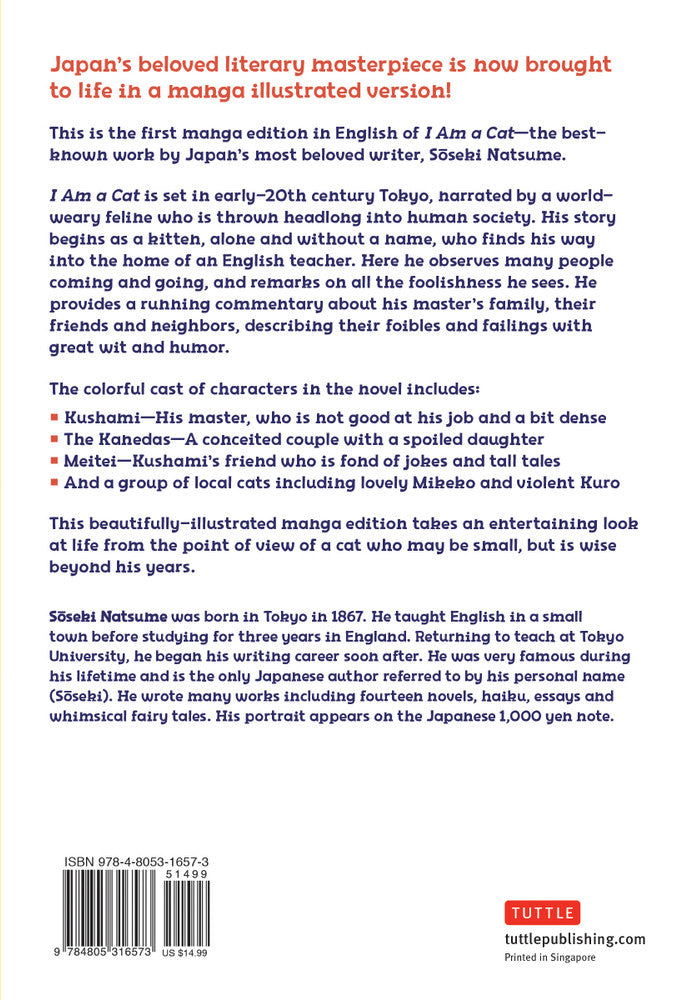 I Am A Cat - Manga Edition
