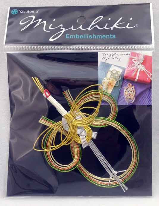 Mizuhiki Embellishment - Golden Crane