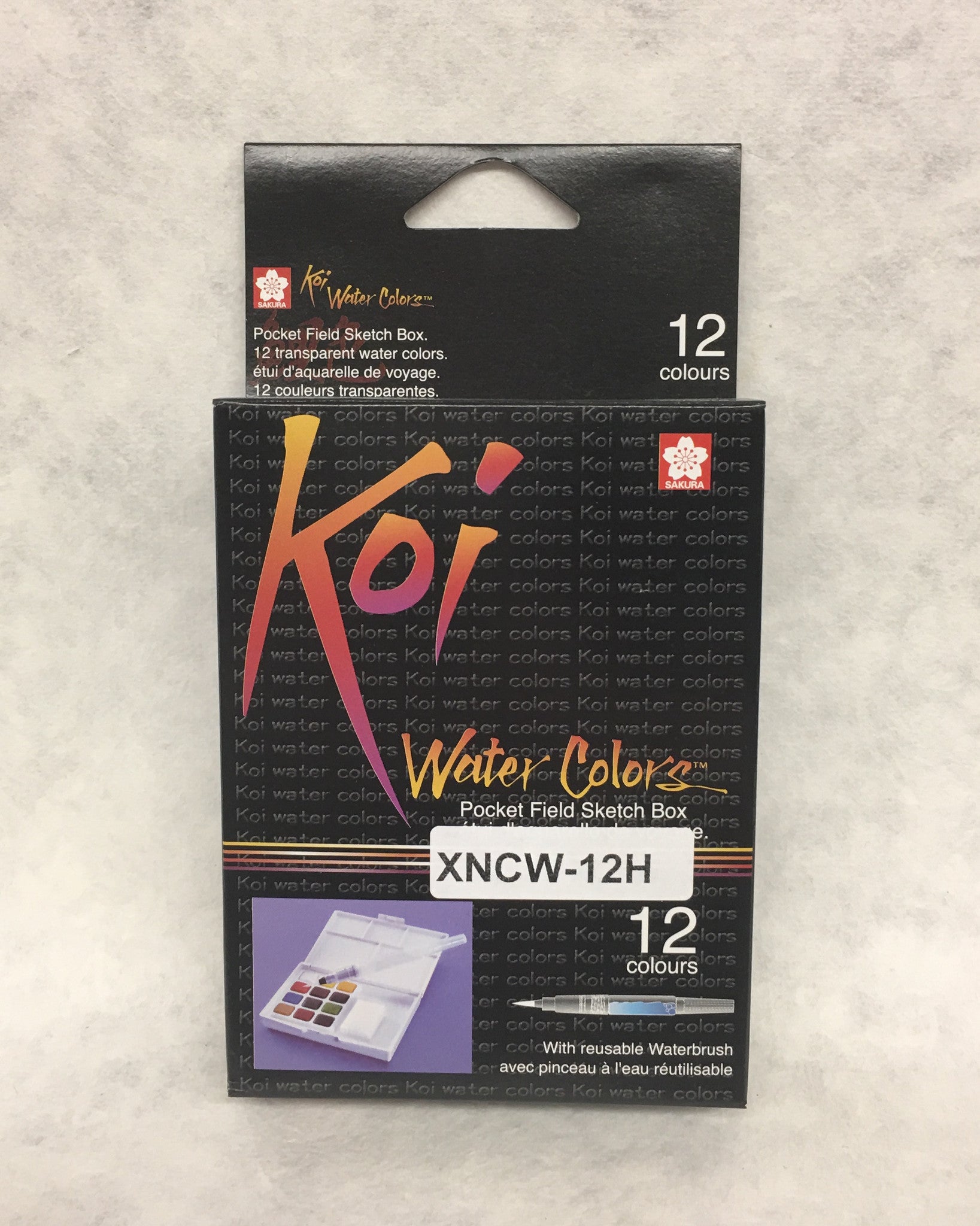 Koi Water Colors Field Sketch 12 Box