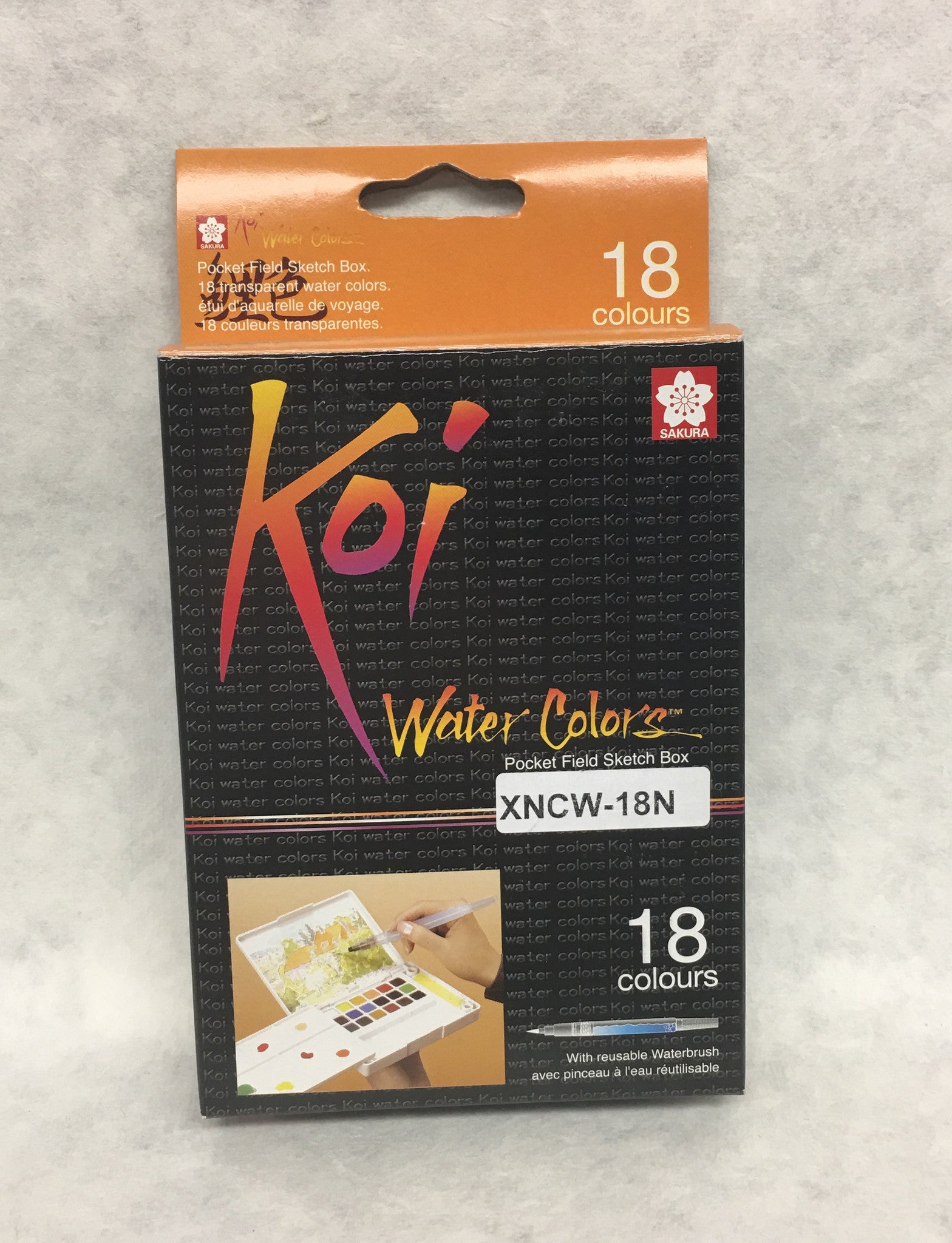 Koi Water Colors Field Sketch 18 Box
