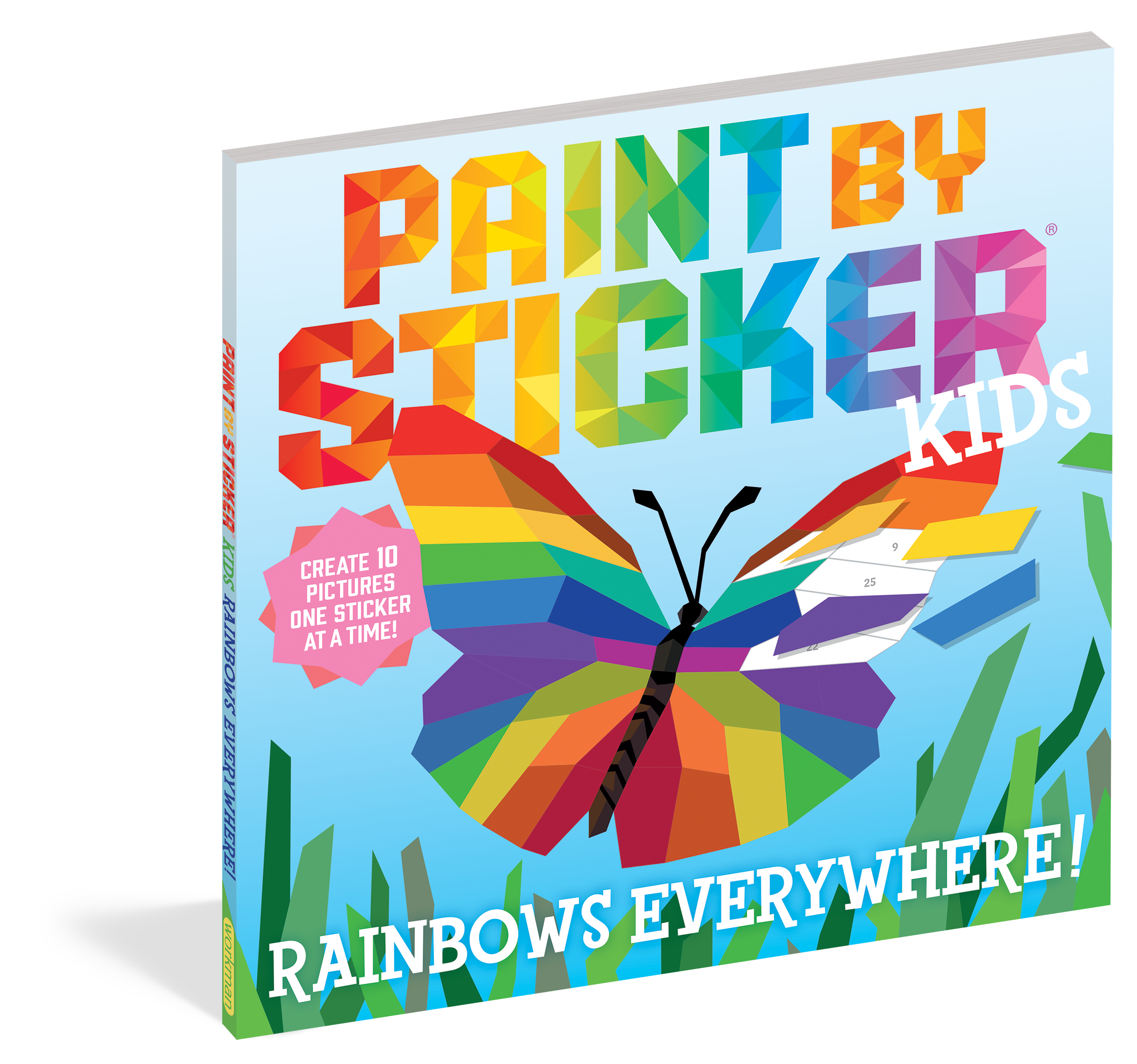 Paint By Sticker Kids - Rainbows Everywhere