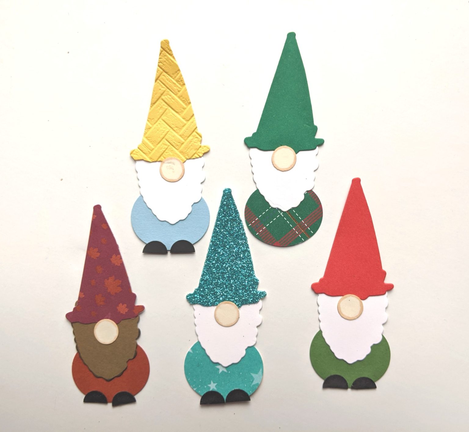 Adorable Paper Gnomes Tutorial • PaperTreeCreations