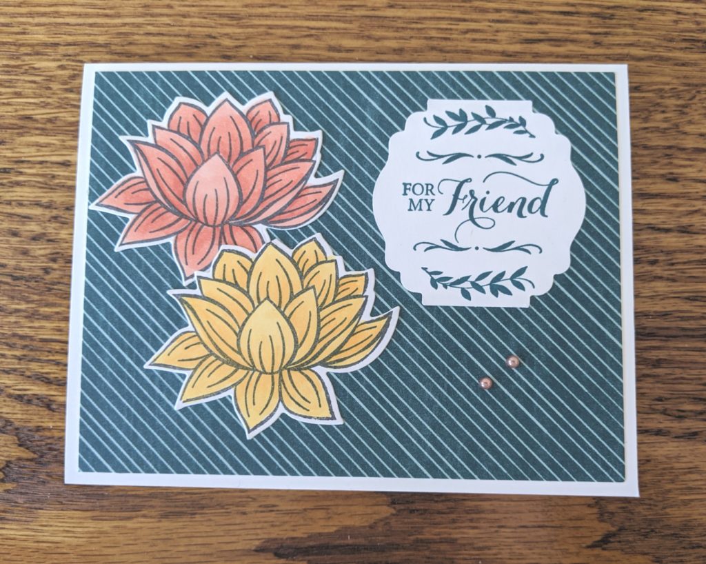 lily paper pumpkin 
alternate card